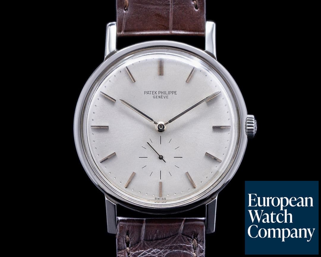 Image of Patek Philippe Vintage 3466 Calatrava Automatic Steel