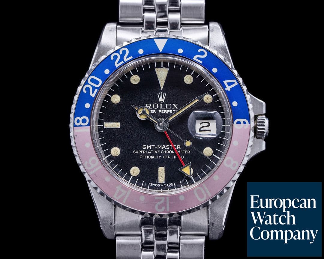 Image of Rolex Vintage GMT Master "Pepsi Bezel" SS Circa 1967