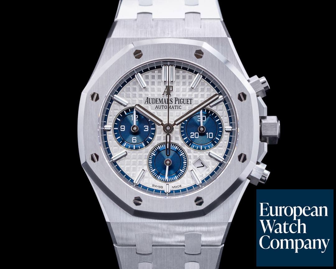 Image of Audemars Piguet Royal Oak Chronograph 26315ST Silver Dial SS 38MM UNWORN