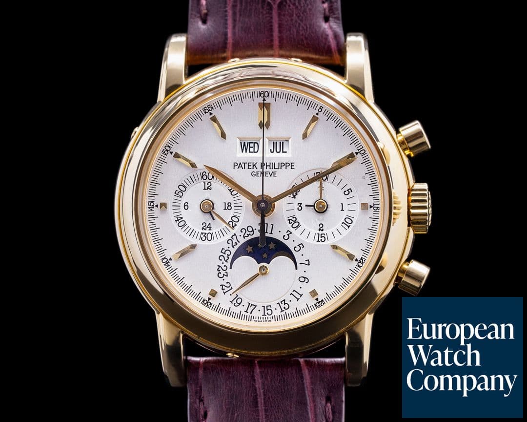 Image of Patek Philippe Perpetual Calendar Chronograph 3970 18K Yellow Gold FULL SET