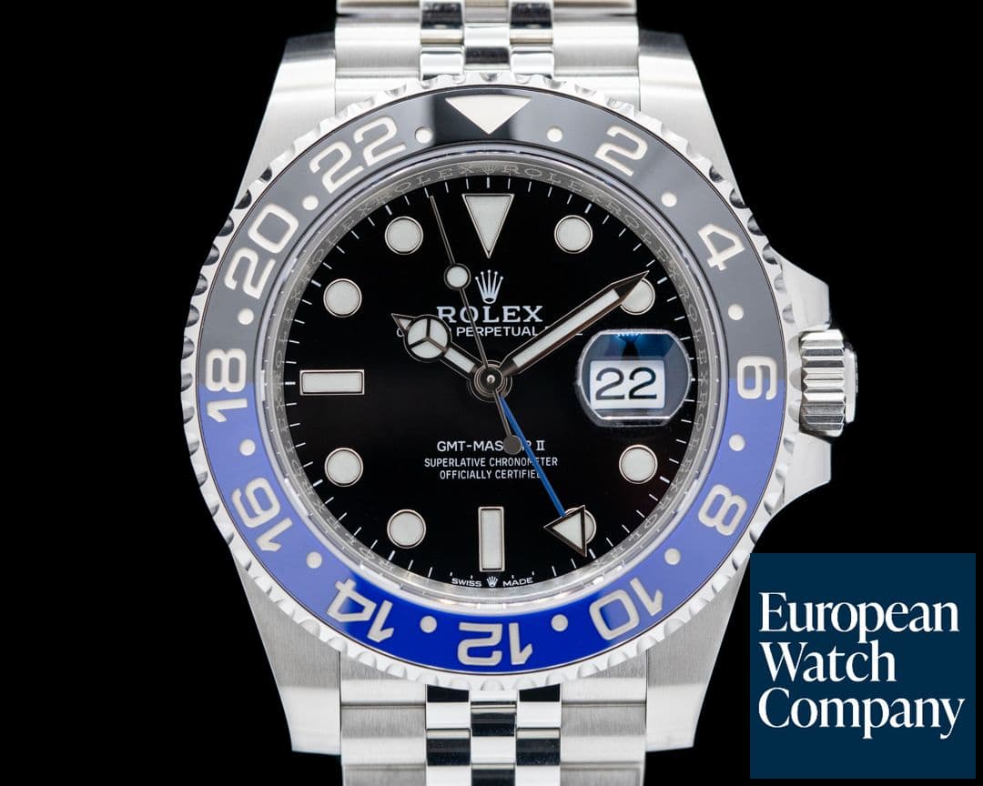 Image of Rolex GMT Master II 126710 Ceramic "Batman" SS / UNWORN
