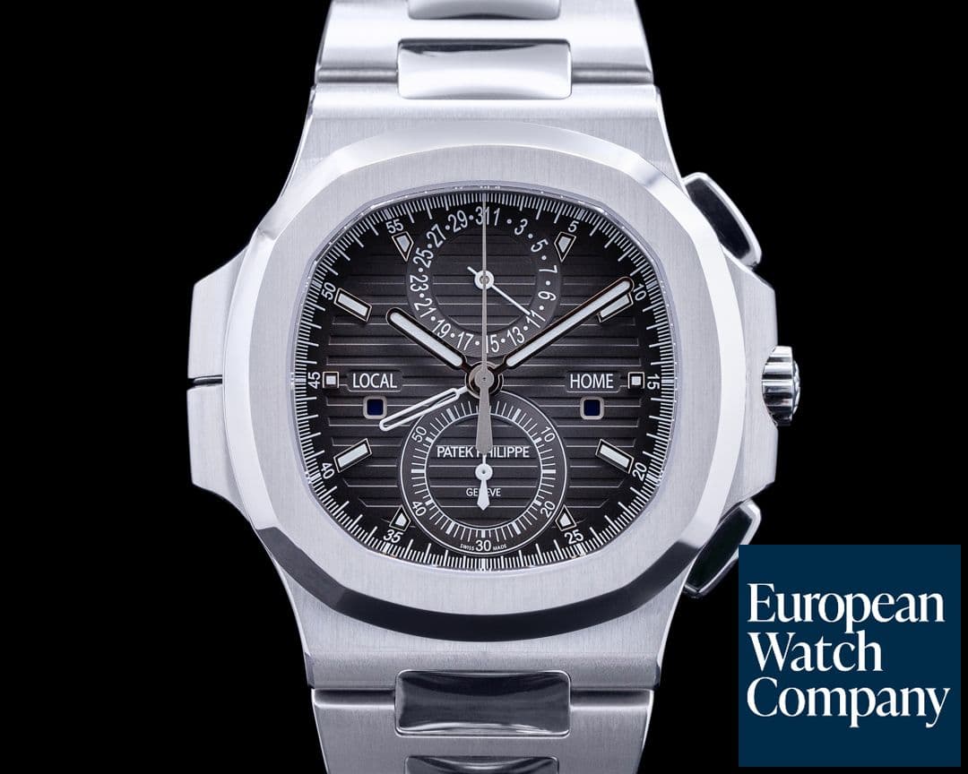 Image of Patek Philippe Nautilus 5990 Travel Time Chronograph SS 