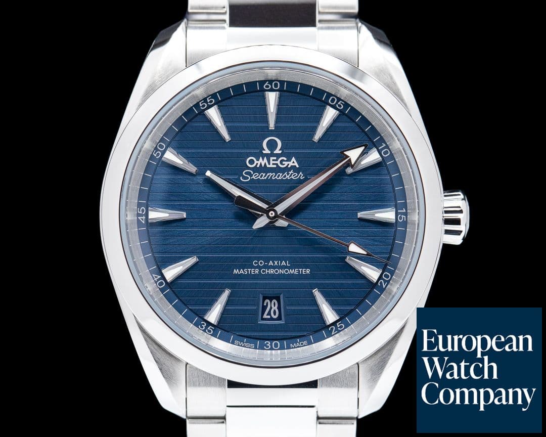 Image of Omega Seamaster Aqua Terra Co-Axial Master Blue Dial SS