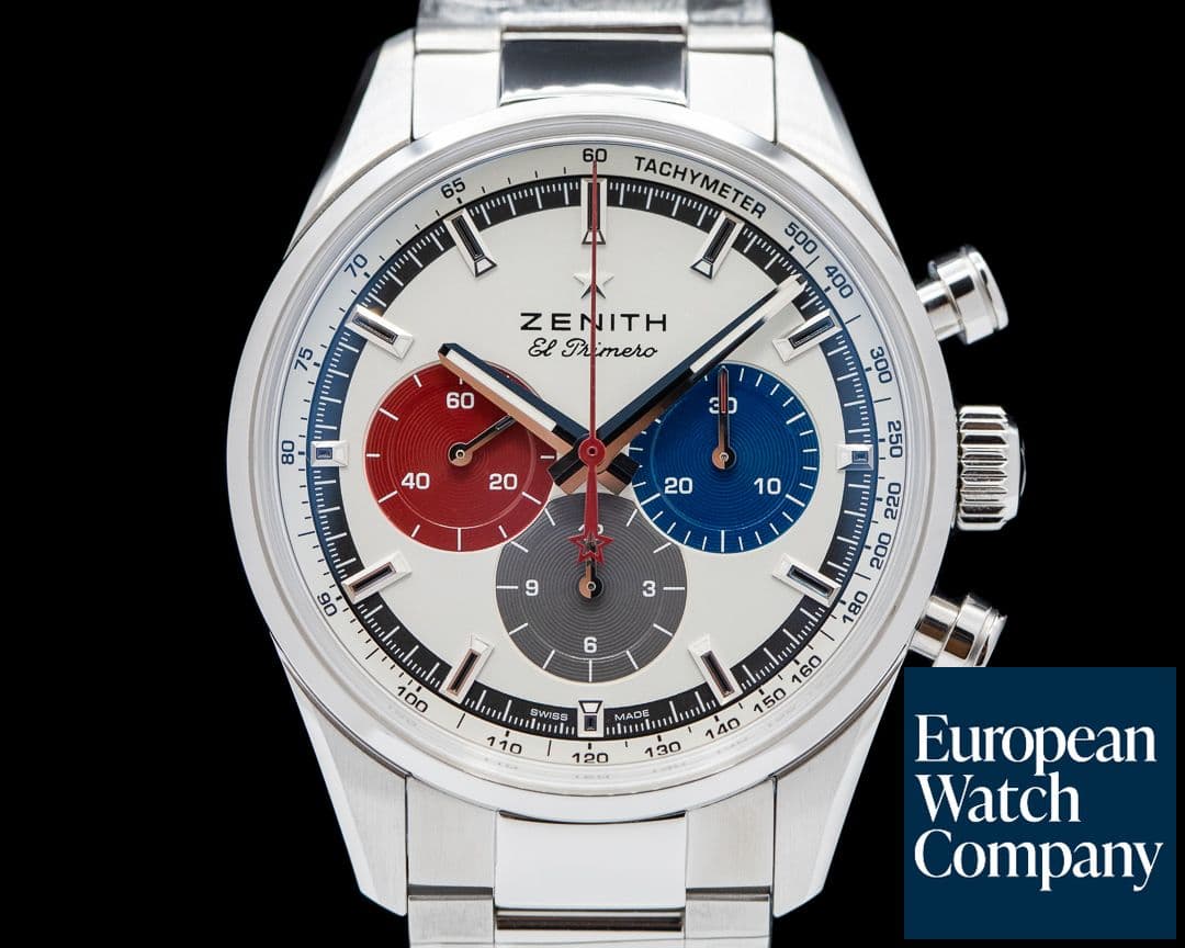 Image of Zenith El Primero Chronograph Tri Color "Final Edition" LIMITED RARE 