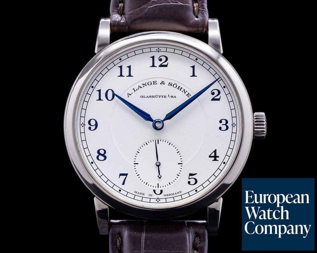 Image of A. Lange and Sohne 1815 18K White Gold Silver Dial 235.026 38.5MM