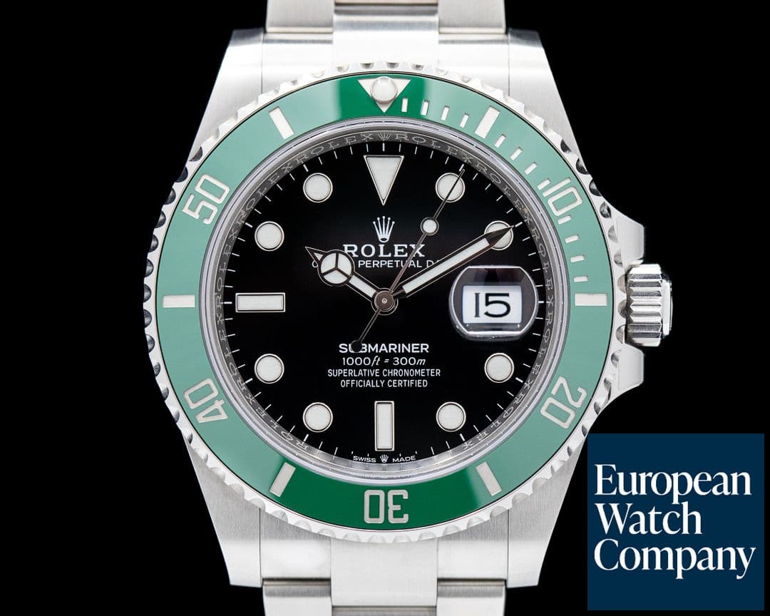Image of Rolex Submariner Date 126610LV Kermit GREEN Ceramic Bezel 2022