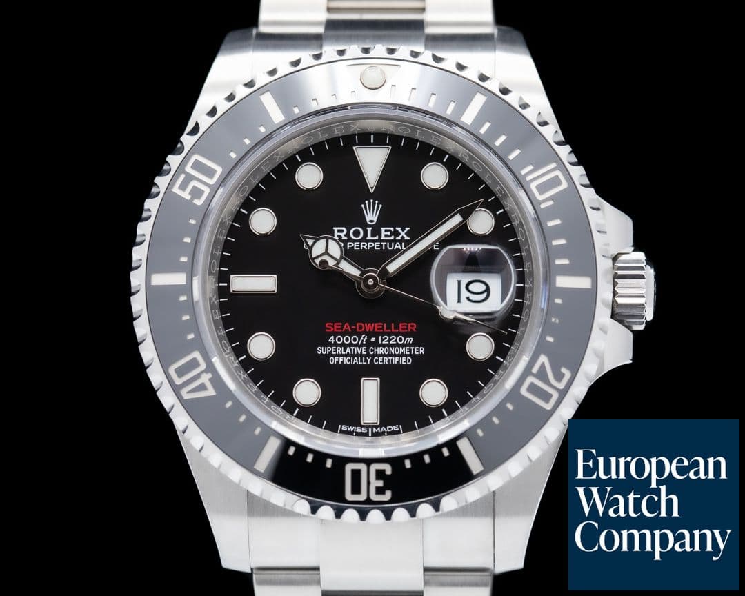 Image of Rolex Sea Dweller 126600 RED 43MM SS 2019