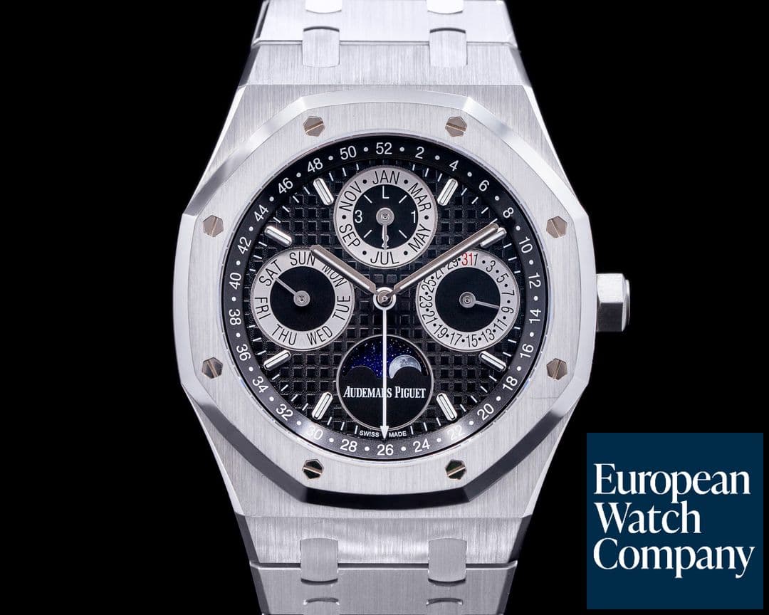 Image of Audemars Piguet Royal Oak 26597PT YOSHIDA LIMITED Platinum / Black Dial 