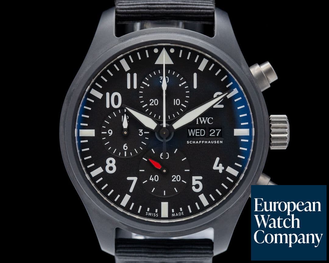 Image of IWC Top Gun Chronograph Ceramic IW389101 44.5MM