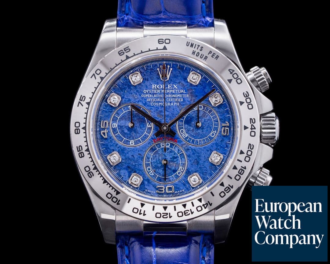 Image of Rolex Daytona 116519 18K WG Sodalite Diamond Dial 