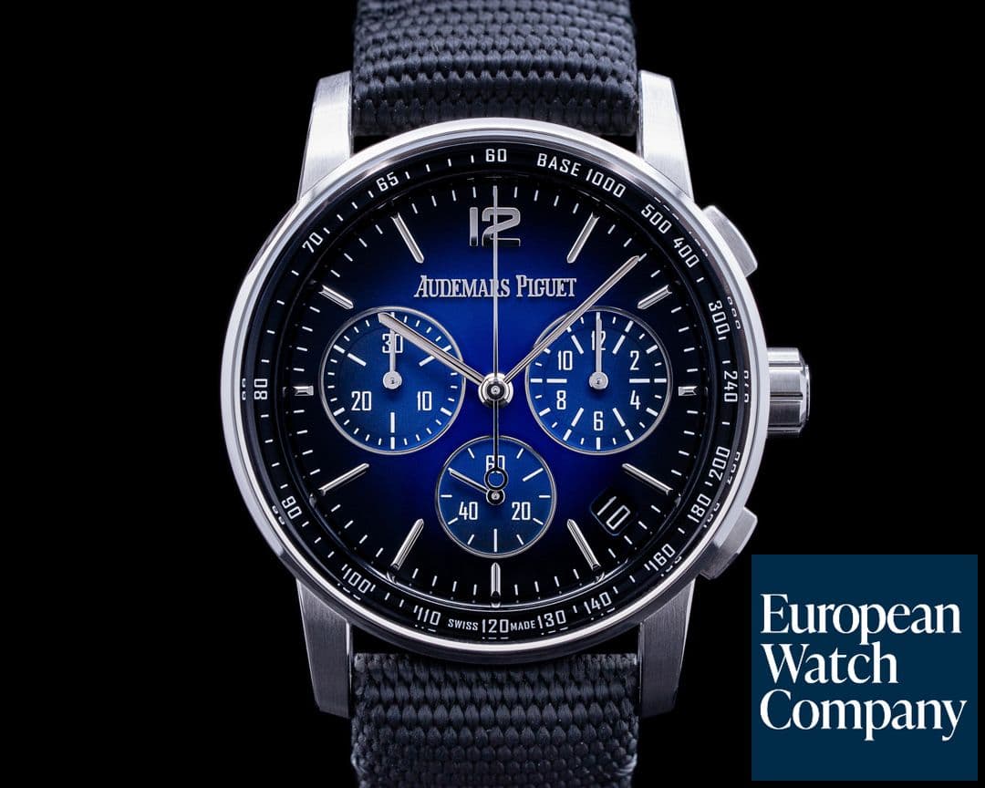Image of Audemars Piguet Code 11:59 Chronograph Blue Dial White Gold