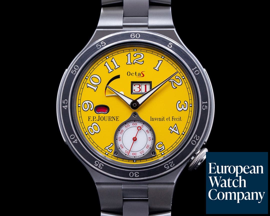 Image of F. P. Journe Octa Sport ARS Titanium Yellow Dial 2021