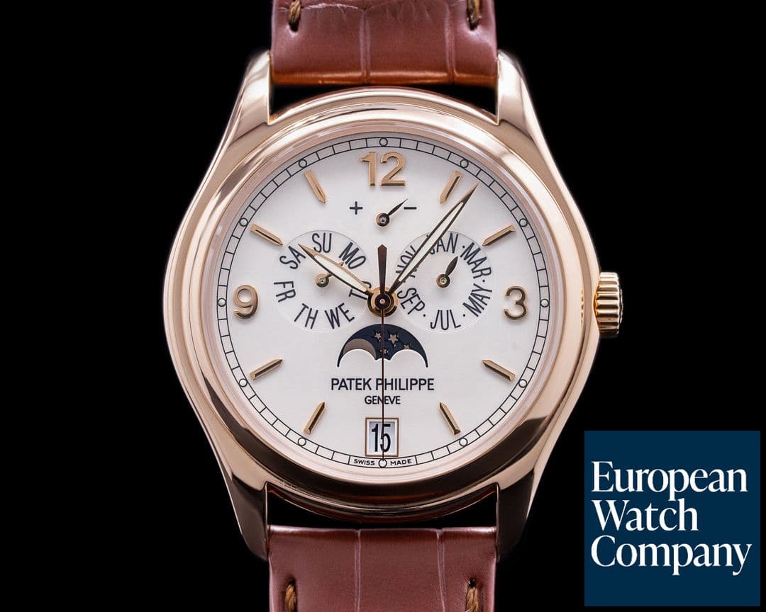 Image of Patek Philippe Annual Calendar 5146R 18K Rose Gold Porcelain Dial 39MM