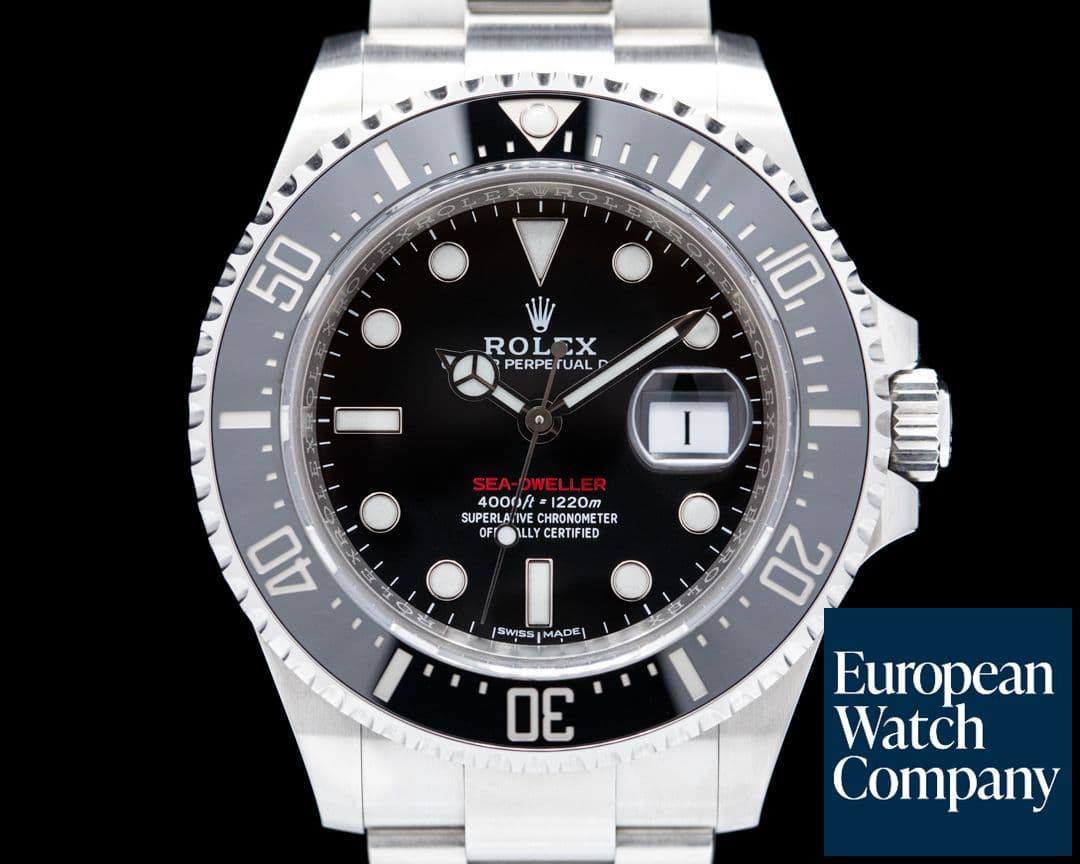 Image of Rolex Sea Dweller 126600 RED 43MM SS