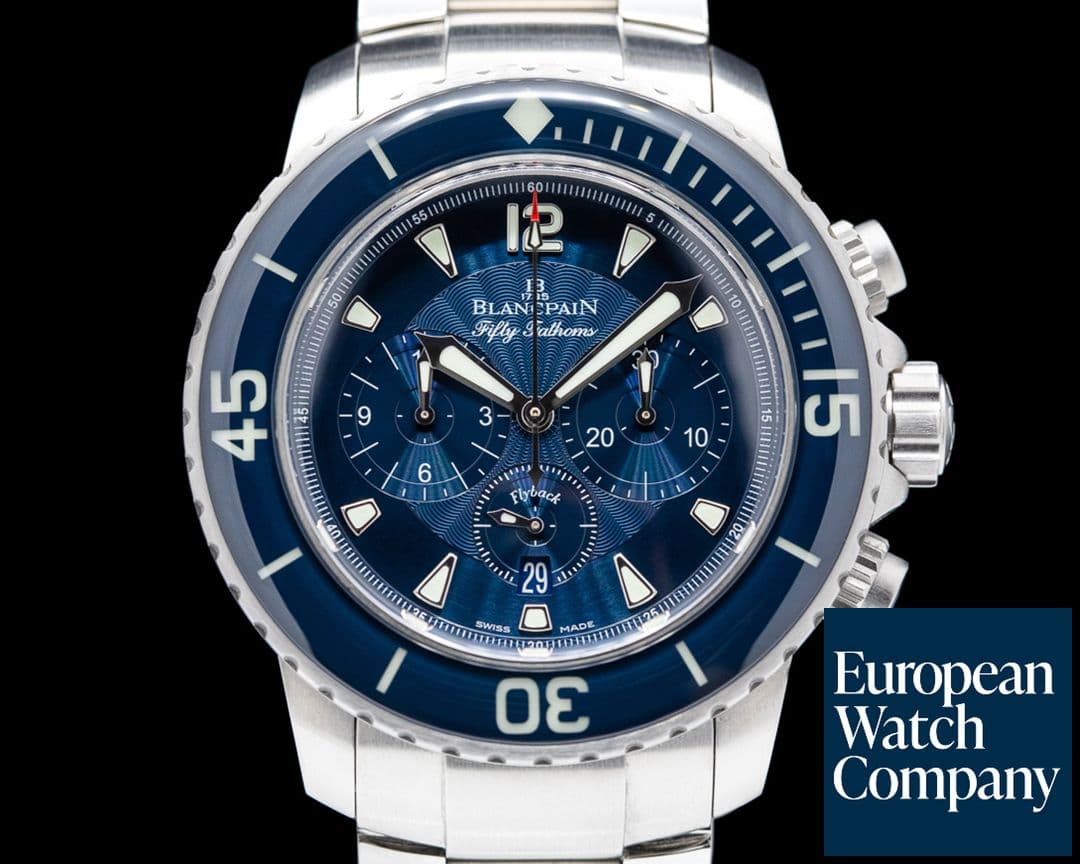 Image of Blancpain Fifty Fathoms Flyback Chronograph SS / SS 