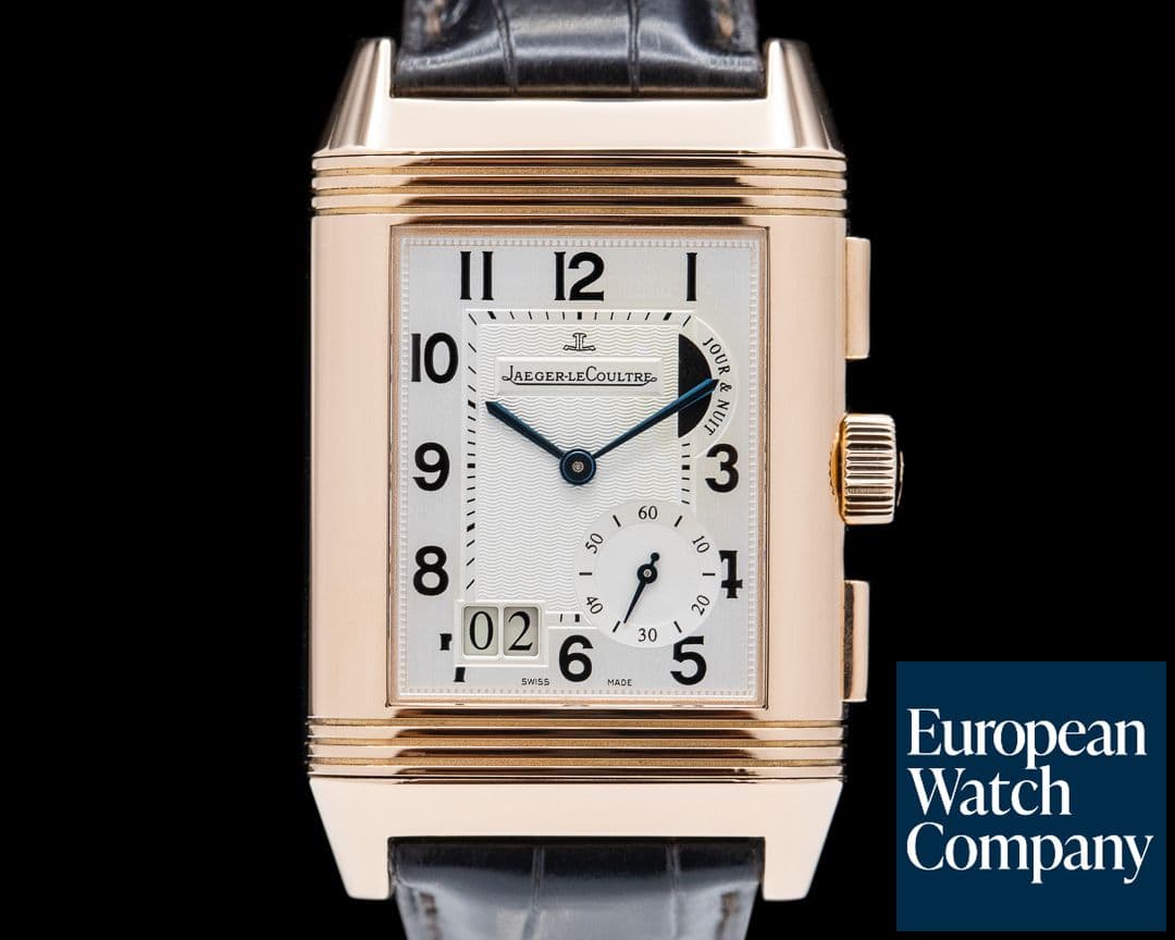Image of Jaeger LeCoultre Grande Reverso GMT 18k Rose Gold 