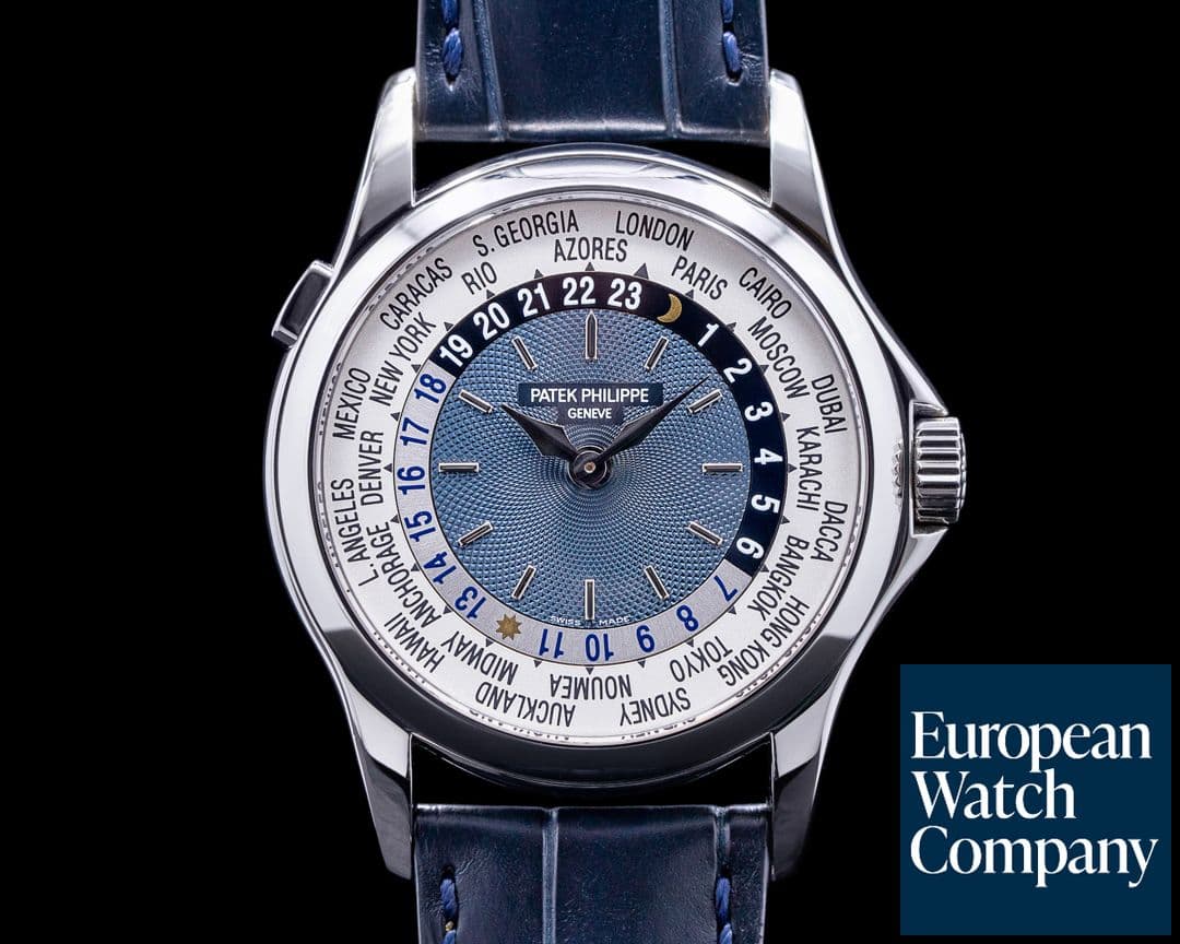 Image of Patek Philippe World Time Platinum 5110P FULL SET SERVICED