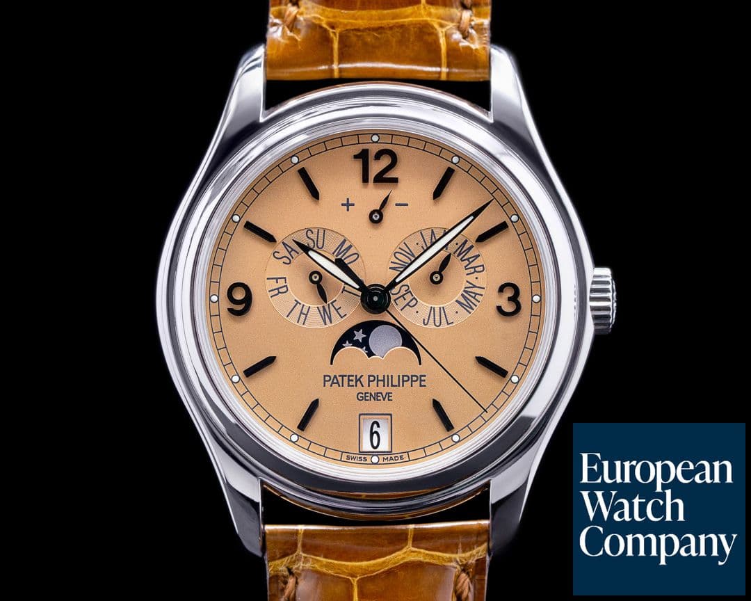 Image of Patek Philippe Advanced Research 5450P Annual Calendar Platinum Salmon Dial Limited 