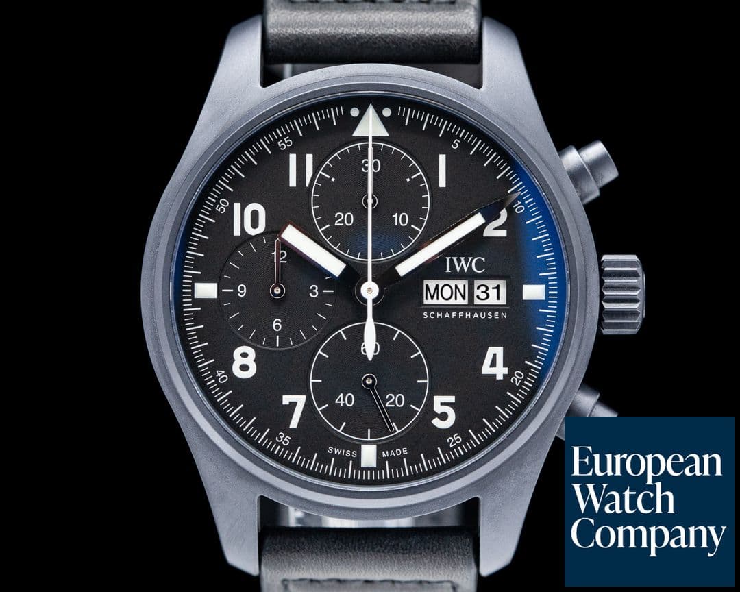 Image of IWC Pilots Watch Chronograph Tribute to 3705 LIMITED