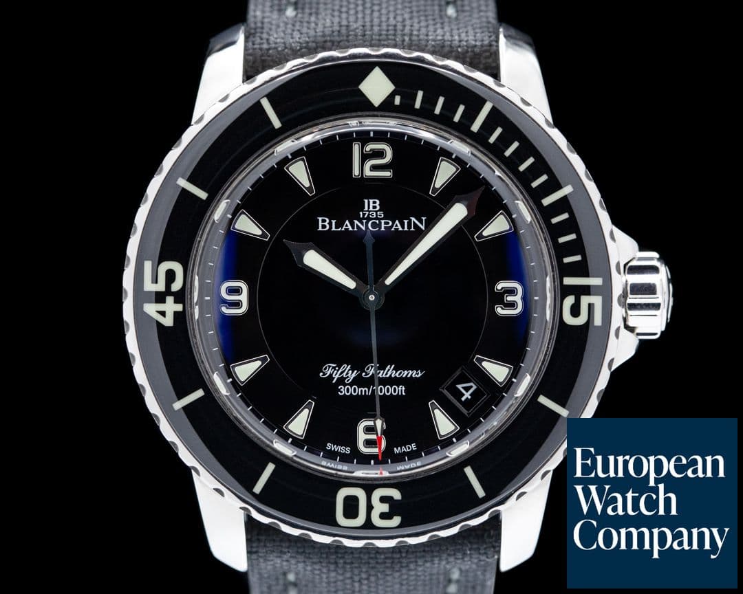 Image of Blancpain Fifty Fathoms Automatic SS / Kevlar