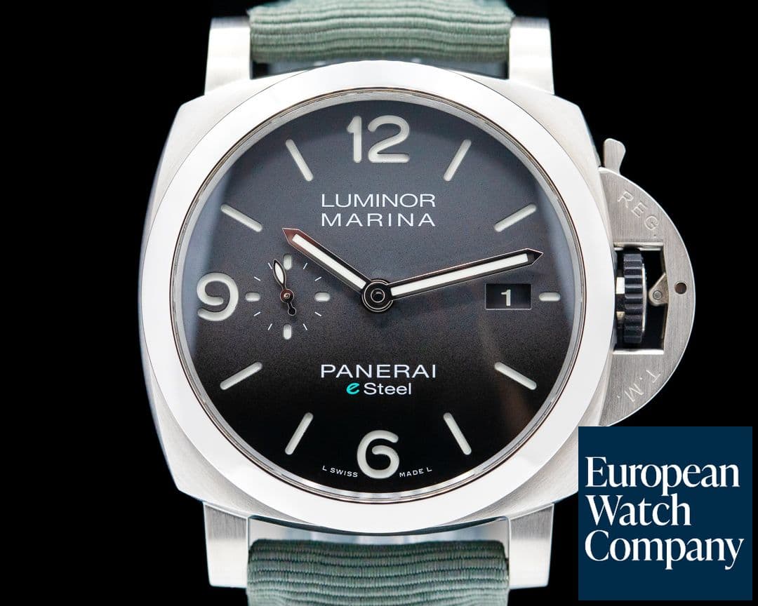 Image of Panerai Luminor Marina eSteel Grigio Roccia  