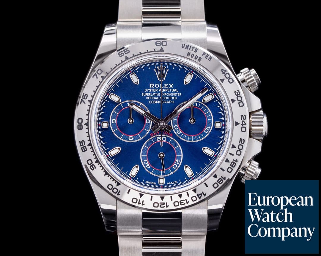 Image of Rolex Daytona 116509 Blue Dial 18K White Gold 2021