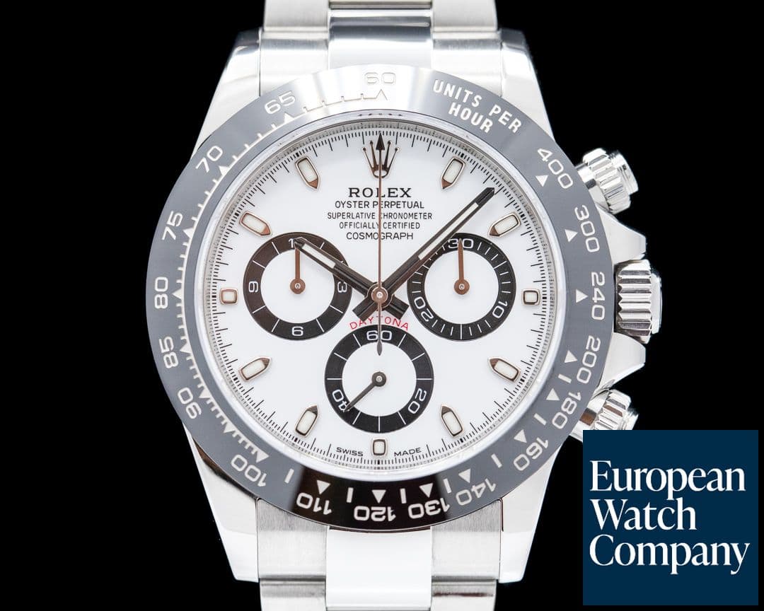 Image of Rolex Daytona Ceramic Bezel SS / White Dial 2020