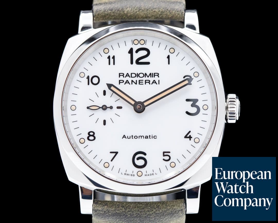 Image of Panerai Radiomir 1940 3 Day Automatic SS / White Dial