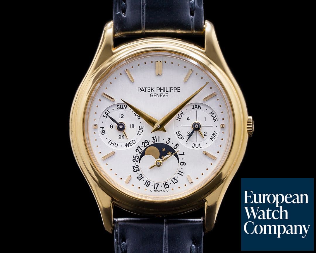Image of Patek Philippe Perpetual Calendar 3940J 18K Yellow Gold COMPLETE