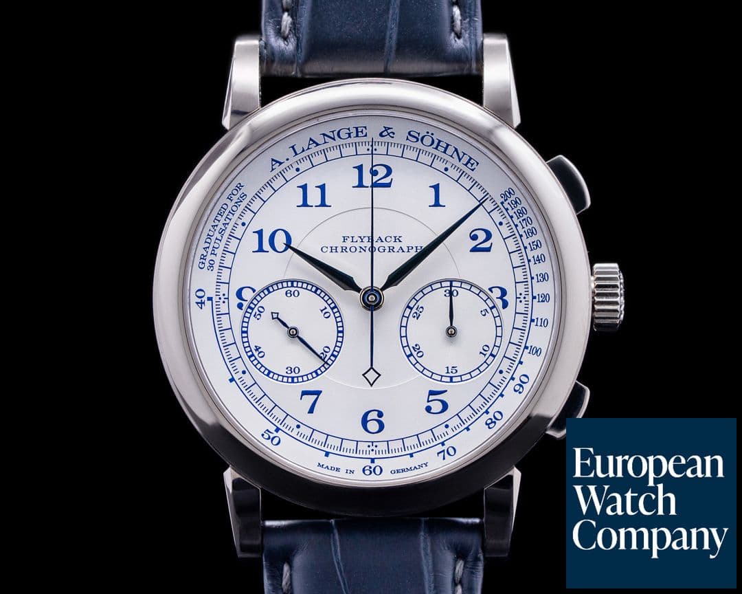 Image of A. Lange and Sohne 1815 Chronograph 414.026 18K White Gold 