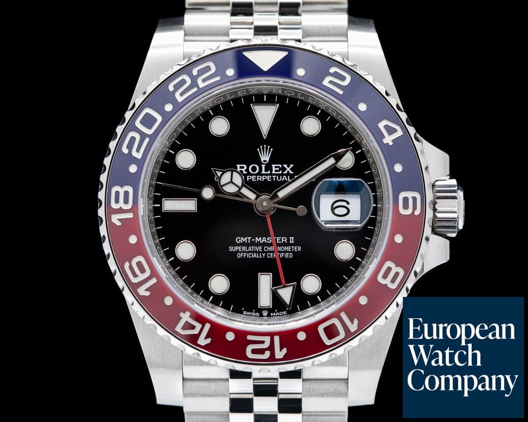 Image of Rolex GMT Master II Ceramic 126710 "Pepsi" SS / Jubilee 2020