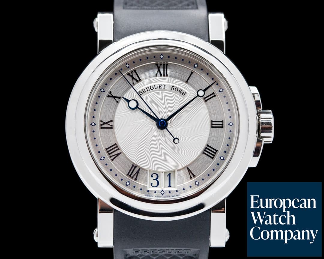 Image of Breguet Marine Big Date SS / Rubber
