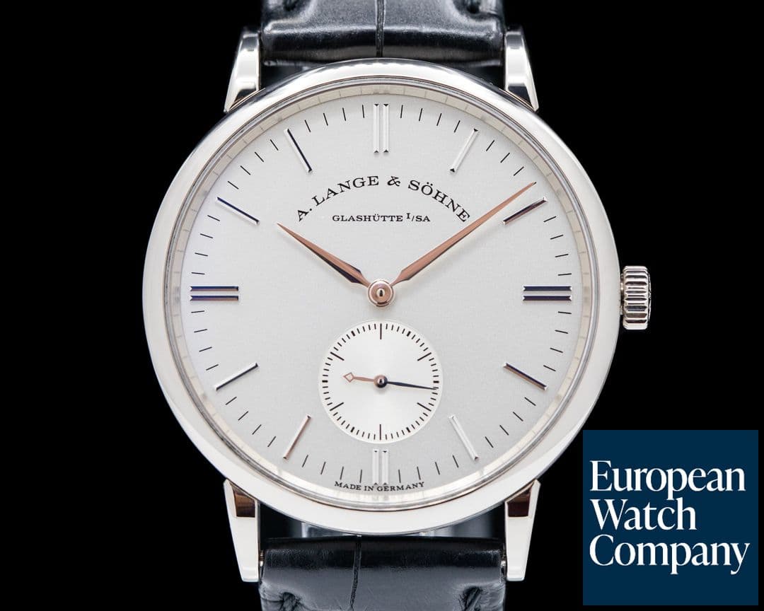 Image of A. Lange and Sohne Saxonia 219.026 Manual Wind 18K White Gold 2020 