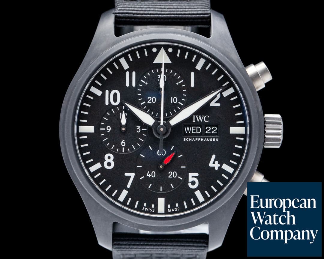 Image of IWC Top Gun Chronograph Ceramic IW389101 44.5MM