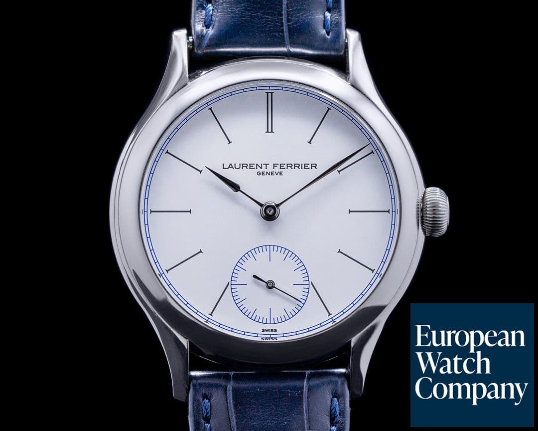 Image of Laurent Ferrier Galet Classic Micro Rotor SS Grand Feu Enamel Dial RARE