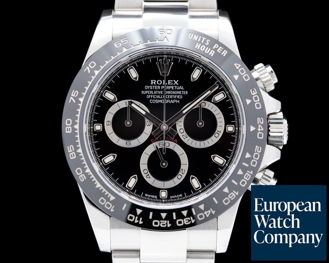Image of Rolex Daytona 116500 Ceramic Bezel SS / Black Dial 2022