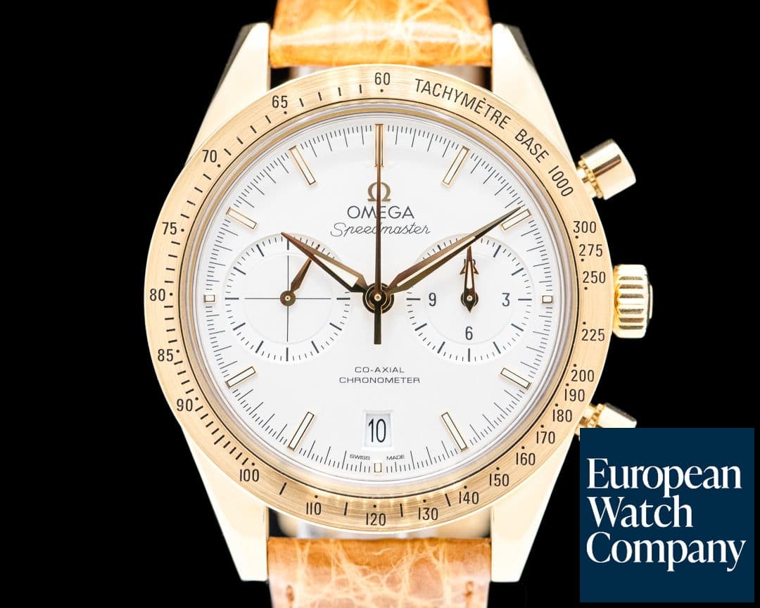 Image of Omega Speedmaster '57 Co-Axial 18k White Dial