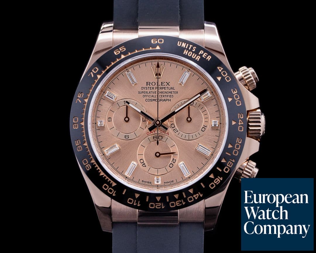 Image of Rolex Cosmograph Daytona 116515LN Ceramic 18K Everose Gold / Sundust Diamond 2