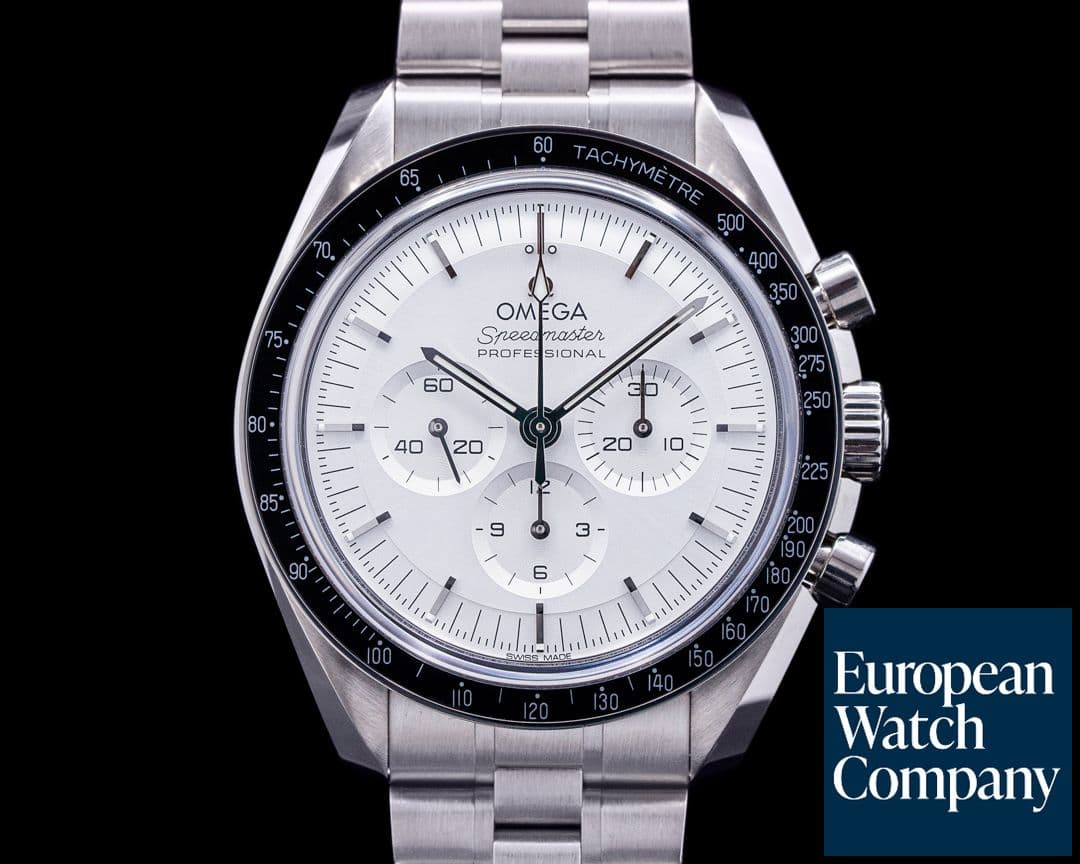 Image of Omega Speedmaster Moonwatch Professional "Canopus" 18K White Gold RARE