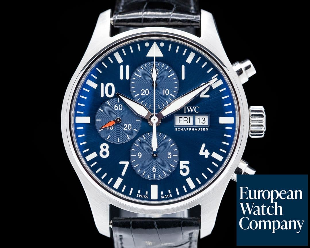Image of IWC Pilot Chronograph SS Le Petite Prince 