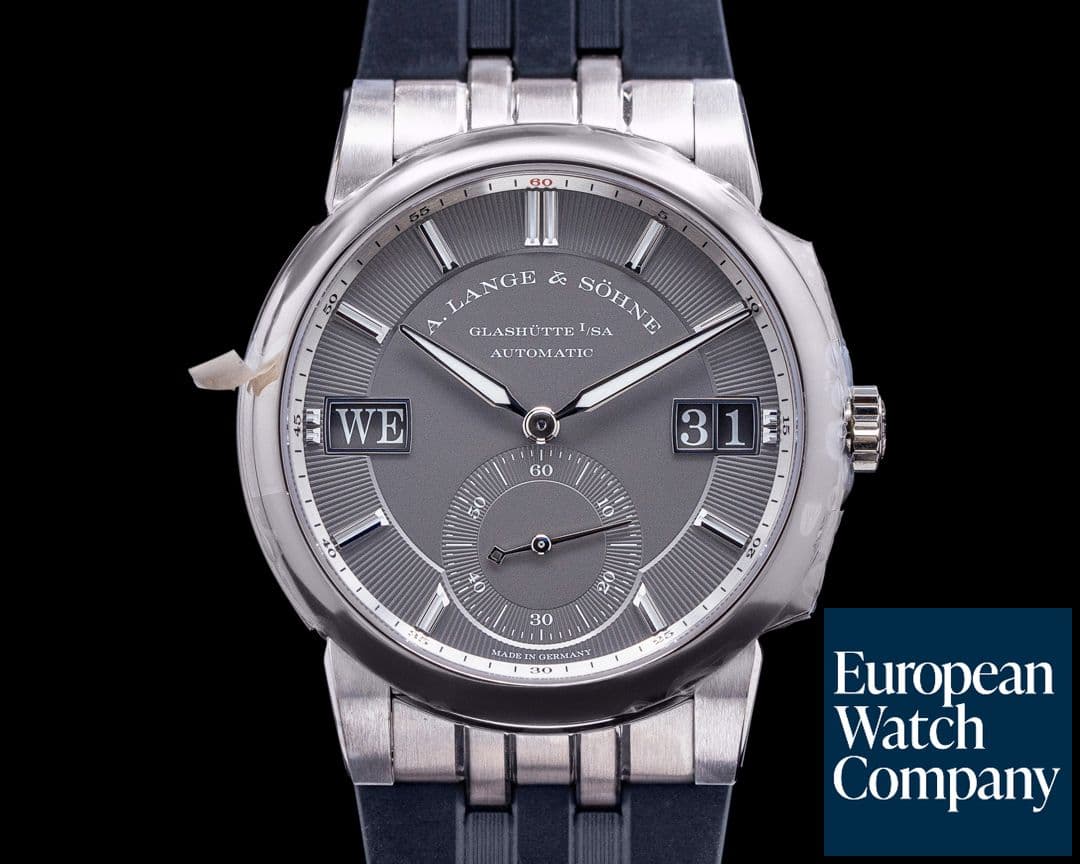 Image of A. Lange and Sohne Odysseus 363.068 18K White Gold Grey Dial / Rubber 
