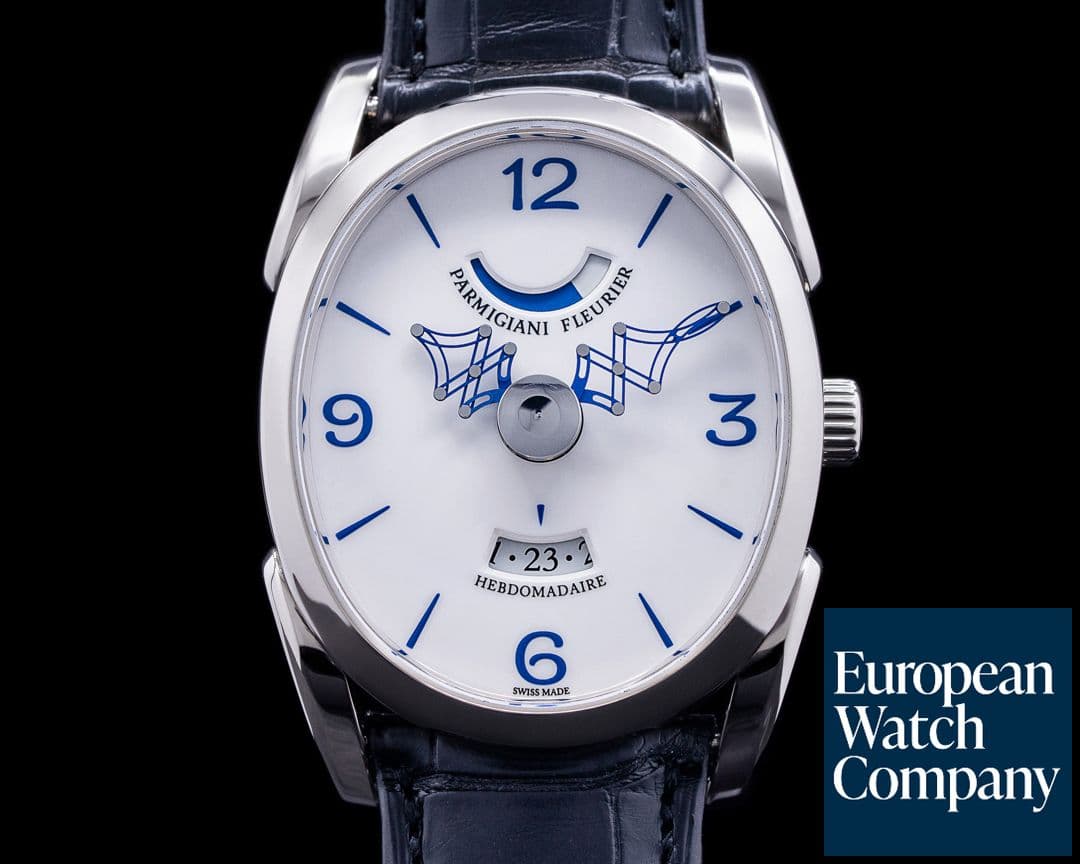 Image of Parmigiani Ovale Pantographe 18K White Gold