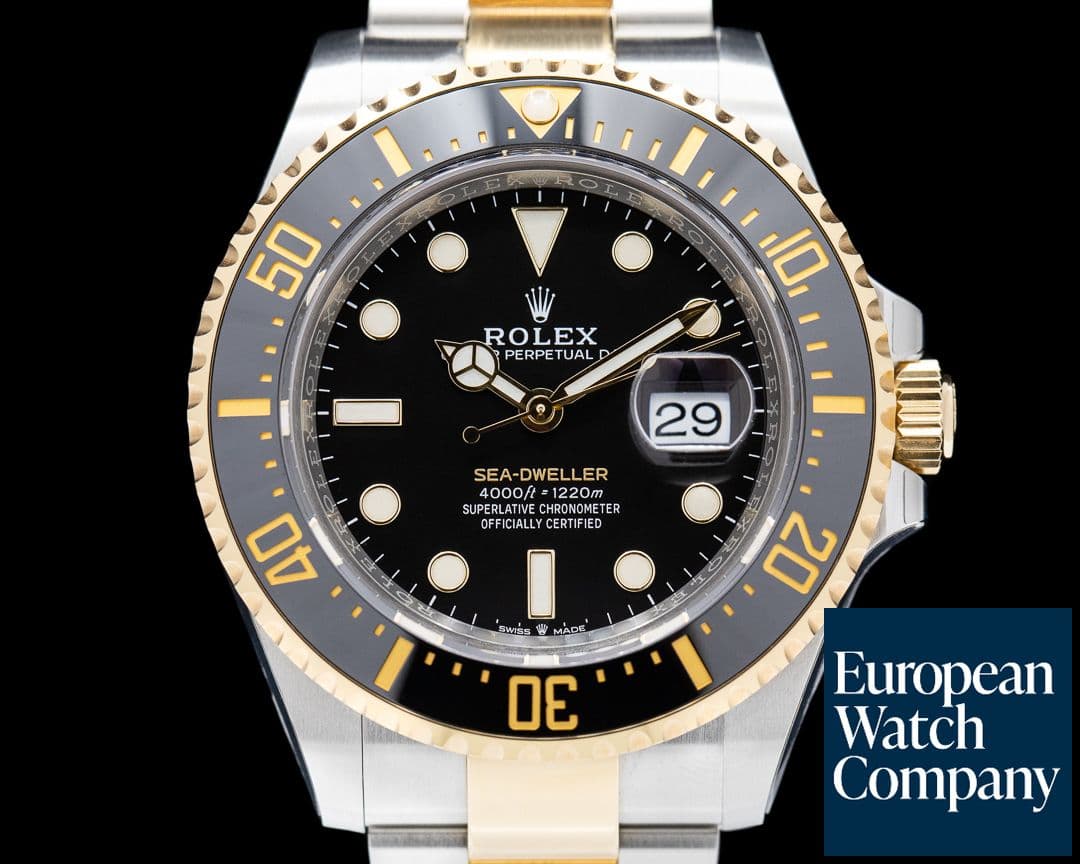 Image of Rolex Sea Dweller 126603 "Two-Tone" SS / 18k Yellow Gold 2022