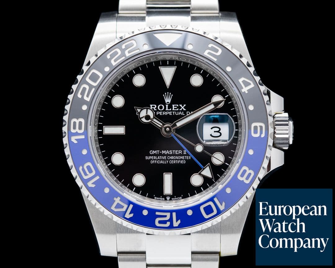 Image of Rolex GMT Master II 126710 Ceramic "Batman" SS / UNWORN