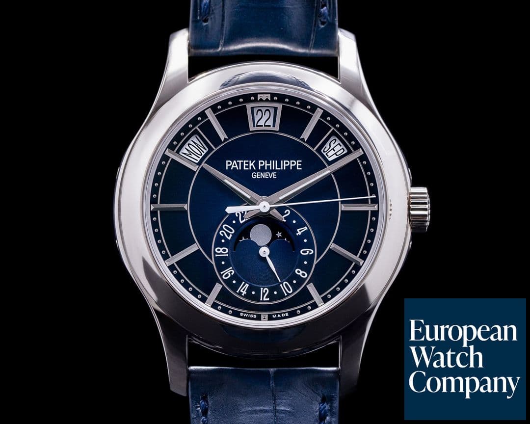 Image of Patek Philippe Annual Calendar 5205G Blue Dial 18K White Gold 2022