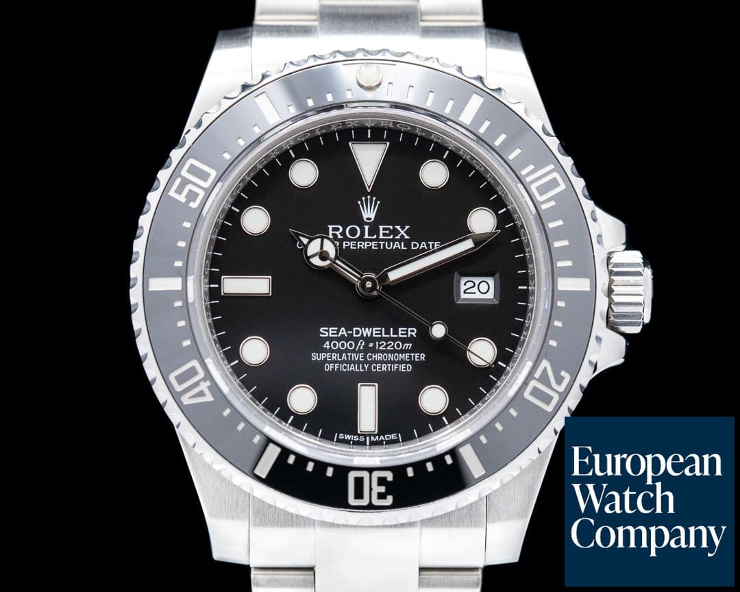 Image of Rolex Sea Dweller 4000 116600 SS DISCONTINUED FULL SET 