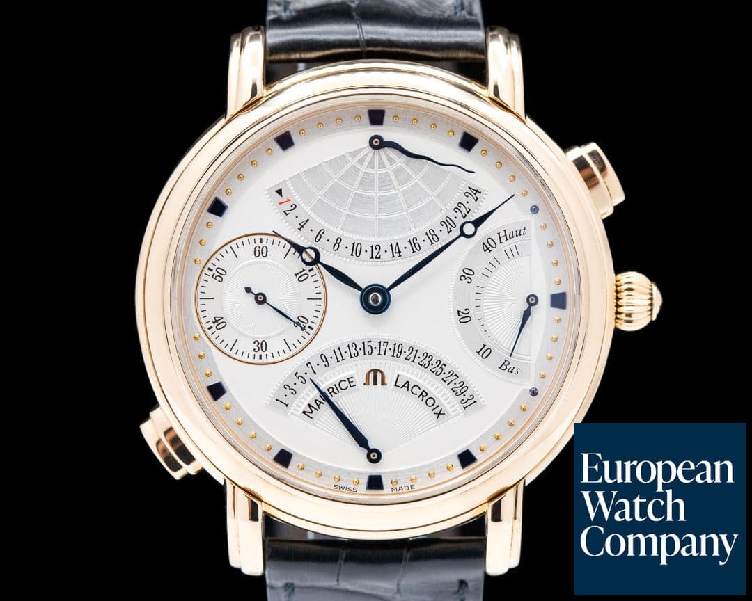 Image of Maurice Lacroix Masterpiece Double Retrograde Manual Wind RG