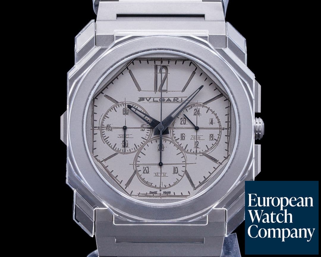 Image of Bulgari Octo Finissimo 10th Anniversary "Sketch Dial" Titanium Limited 
