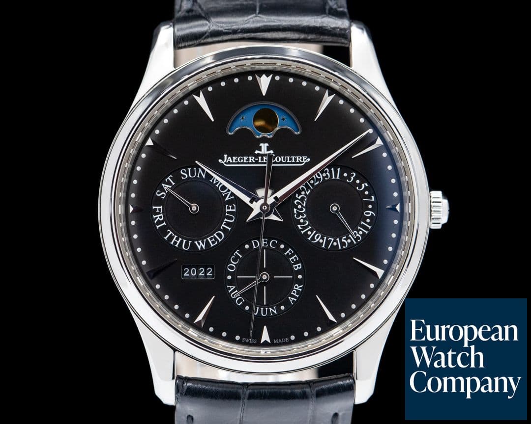 Image of Jaeger LeCoultre Master Ultra Thin Perpetual Calendar Black Dial 39MM
