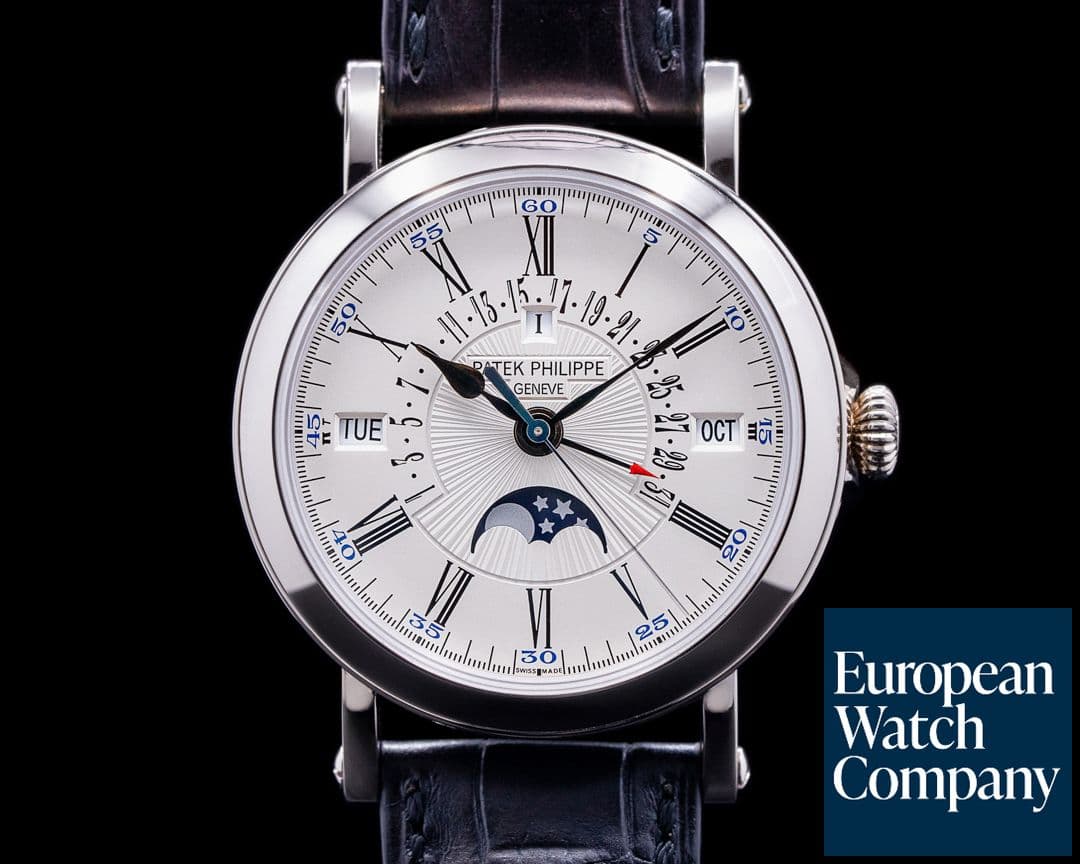 Image of Patek Philippe Retrograde Perpetual Calendar 5159G 18K White Gold FULL SET